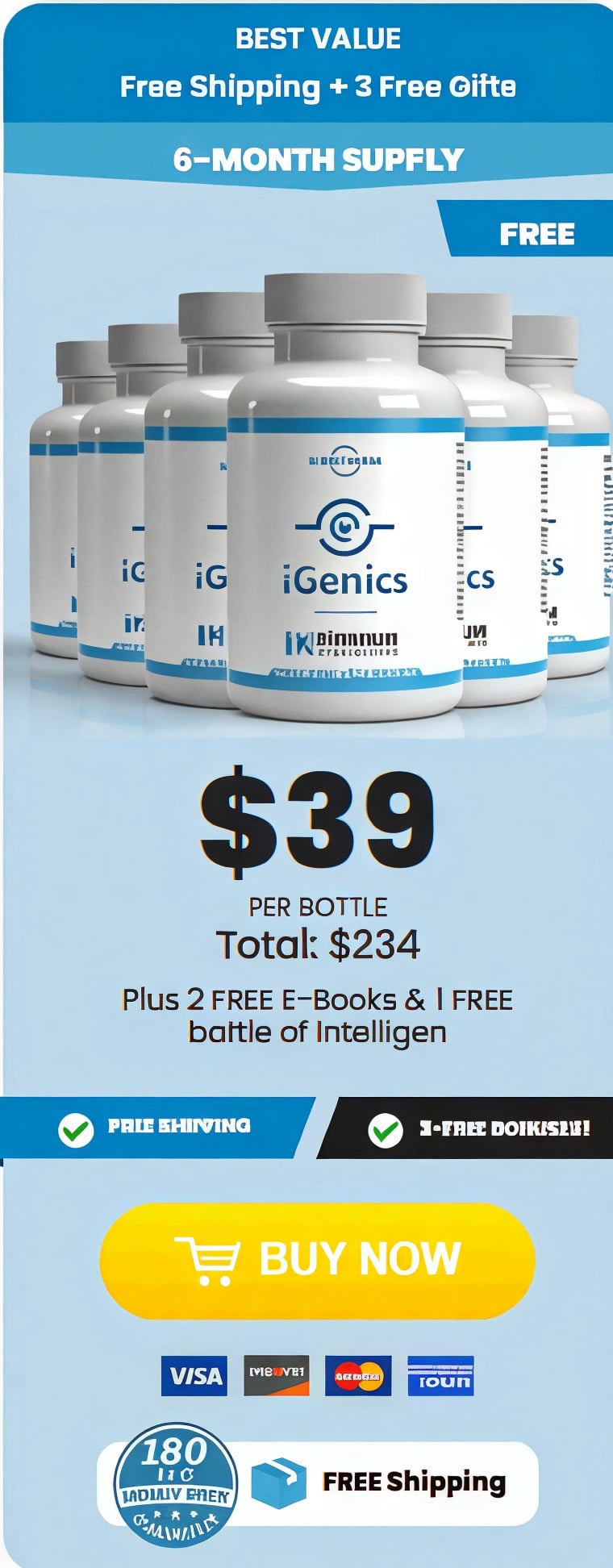 iGenics 6 bottle