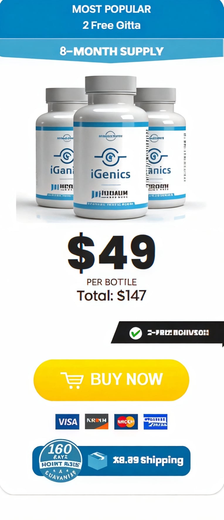 iGenics 3 bottle